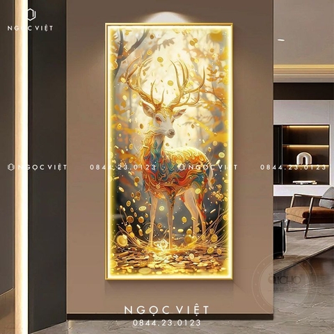Tranh Đèn LED Tráng Gương - Dọc | Tranh Ngọc Việt - BMT DakLak | Tranh Ngọc Việt - Xưởng Tranh Đẹp Buôn Ma Thuột (BMT) DakLak