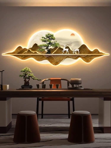 Tranh Đèn LED Tráng Gương | Tranh Ngọc Việt - Đắk Lắk | Tranh Ngọc Việt - Xưởng Tranh Đẹp Buôn Ma Thuột (BMT) DakLak