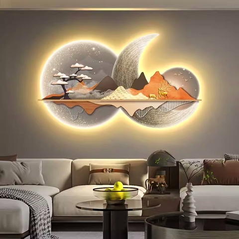 Tranh Đèn LED Tráng Gương | Tranh Ngọc Việt - Đắk Lắk | Tranh Ngọc Việt - Xưởng Tranh Đẹp Buôn Ma Thuột (BMT) DakLak