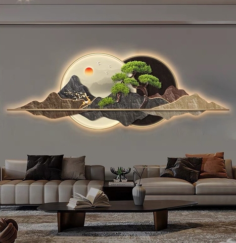 Tranh Đèn LED Tráng Gương | Tranh Ngọc Việt - Đắk Lắk | Tranh Ngọc Việt - Xưởng Tranh Đẹp Buôn Ma Thuột (BMT) DakLak