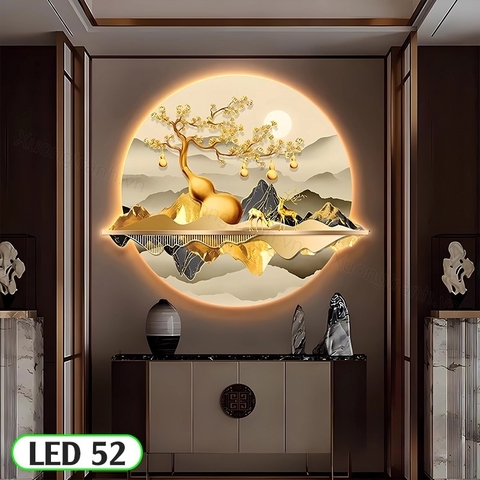 Tranh Đèn LED Tráng Gương | Tranh Ngọc Việt - Đắk Lắk | Tranh Ngọc Việt - Xưởng Tranh Đẹp Buôn Ma Thuột (BMT) DakLak