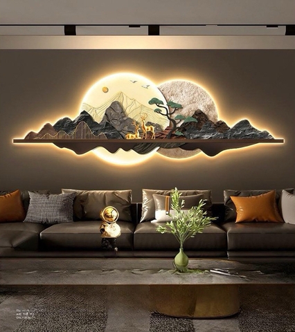 Tranh Đèn LED Tráng Gương | Tranh Ngọc Việt - Đắk Lắk | Tranh Ngọc Việt - Xưởng Tranh Đẹp Buôn Ma Thuột (BMT) DakLak