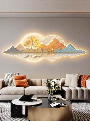 Tranh Đèn LED Tráng Gương | Tranh Ngọc Việt - Đắk Lắk | Tranh Ngọc Việt - Xưởng Tranh Đẹp Buôn Ma Thuột (BMT) DakLak