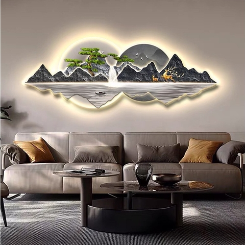 Tranh Đèn LED Tráng Gương | Tranh Ngọc Việt - Đắk Lắk | Tranh Ngọc Việt - Xưởng Tranh Đẹp Buôn Ma Thuột (BMT) DakLak