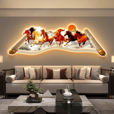 Tranh Đèn LED Tráng Gương | Tranh Ngọc Việt - Đắk Lắk | Tranh Ngọc Việt - Xưởng Tranh Đẹp Buôn Ma Thuột (BMT) DakLak