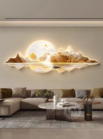 Tranh Đèn LED Tráng Gương | Tranh Ngọc Việt - Đắk Lắk | Tranh Ngọc Việt - Xưởng Tranh Đẹp Buôn Ma Thuột (BMT) DakLak