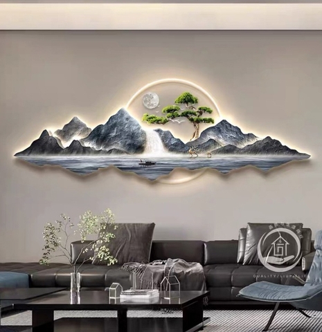 Tranh Đèn LED Tráng Gương | Tranh Ngọc Việt - Đắk Lắk | Tranh Ngọc Việt - Xưởng Tranh Đẹp Buôn Ma Thuột (BMT) DakLak