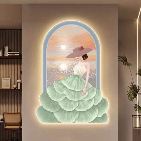 Tranh Đèn LED Tráng Gương | Tranh Ngọc Việt - Đắk Lắk | Tranh Ngọc Việt - Xưởng Tranh Đẹp Buôn Ma Thuột (BMT) DakLak