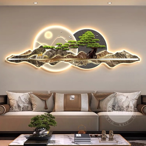 Tranh Đèn LED Tráng Gương | Tranh Ngọc Việt - Đắk Lắk | Tranh Ngọc Việt - Xưởng Tranh Đẹp Buôn Ma Thuột (BMT) DakLak