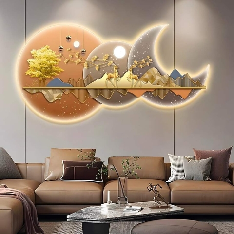 Tranh Đèn LED Tráng Gương | Tranh Ngọc Việt - Đắk Lắk | Tranh Ngọc Việt - Xưởng Tranh Đẹp Buôn Ma Thuột (BMT) DakLak