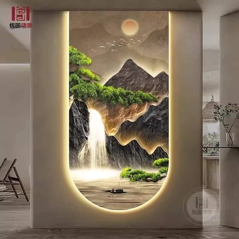 Tranh Đèn LED Tráng Gương | Tranh Ngọc Việt - Đắk Lắk | Tranh Ngọc Việt - Xưởng Tranh Đẹp Buôn Ma Thuột (BMT) DakLak