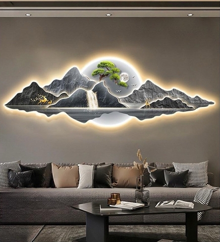 Tranh Đèn LED Tráng Gương | Tranh Ngọc Việt - Đắk Lắk | Tranh Ngọc Việt - Xưởng Tranh Đẹp Buôn Ma Thuột (BMT) DakLak