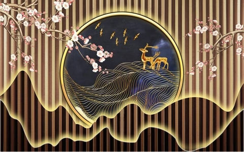 Tranh Lam Sóng LED | Tranh Ngọc Việt - Đắk Lắk | Tranh Ngọc Việt - Xưởng Tranh Đẹp Buôn Ma Thuột (BMT) DakLak