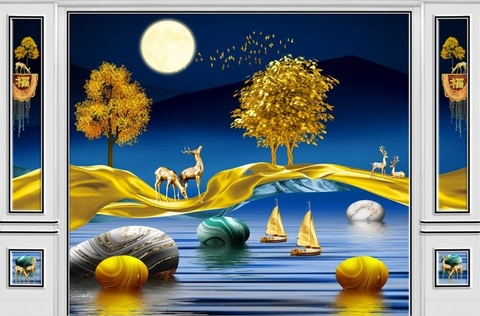 Tranh Lam Sóng LED | Tranh Ngọc Việt - Đắk Lắk | Tranh Ngọc Việt - Xưởng Tranh Đẹp Buôn Ma Thuột (BMT) DakLak