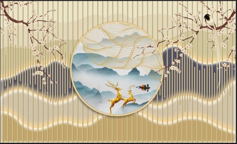 Tranh Lam Sóng LED | Tranh Ngọc Việt - Đắk Lắk | Tranh Ngọc Việt - Xưởng Tranh Đẹp Buôn Ma Thuột (BMT) DakLak