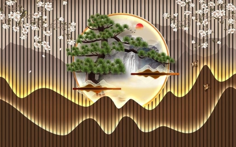 Tranh Lam Sóng LED | Tranh Ngọc Việt - Đắk Lắk | Tranh Ngọc Việt - Xưởng Tranh Đẹp Buôn Ma Thuột (BMT) DakLak