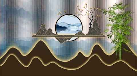 Tranh Lam Sóng LED | Tranh Ngọc Việt - Đắk Lắk | Tranh Ngọc Việt - Xưởng Tranh Đẹp Buôn Ma Thuột (BMT) DakLak