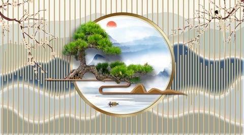 Tranh Lam Sóng LED | Tranh Ngọc Việt - Đắk Lắk | Tranh Ngọc Việt - Xưởng Tranh Đẹp Buôn Ma Thuột (BMT) DakLak