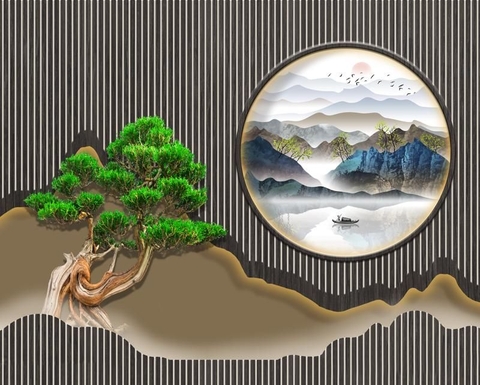 Tranh Lam Sóng LED | Tranh Ngọc Việt - Đắk Lắk | Tranh Ngọc Việt - Xưởng Tranh Đẹp Buôn Ma Thuột (BMT) DakLak