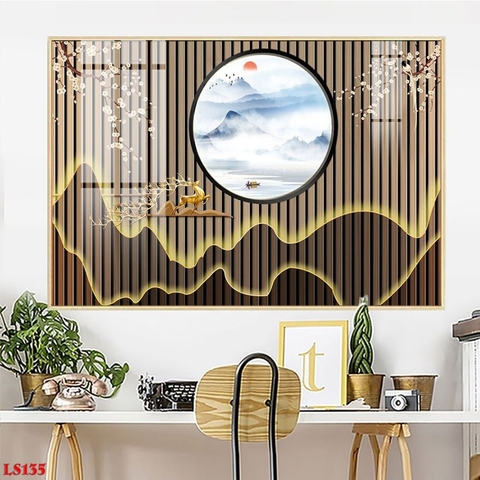 Tranh Lam Sóng LED | Tranh Ngọc Việt - Đắk Lắk | Tranh Ngọc Việt - Xưởng Tranh Đẹp Buôn Ma Thuột (BMT) DakLak