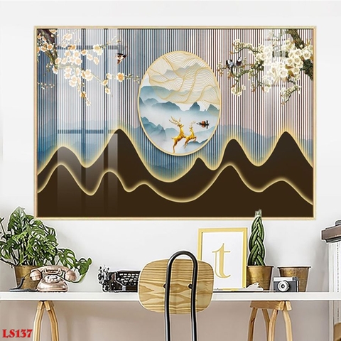 Tranh Lam Sóng LED | Tranh Ngọc Việt - Đắk Lắk | Tranh Ngọc Việt - Xưởng Tranh Đẹp Buôn Ma Thuột (BMT) DakLak