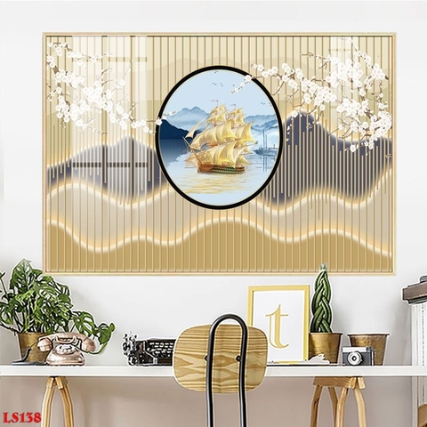 Tranh Lam Sóng LED | Tranh Ngọc Việt - Đắk Lắk | Tranh Ngọc Việt - Xưởng Tranh Đẹp Buôn Ma Thuột (BMT) DakLak