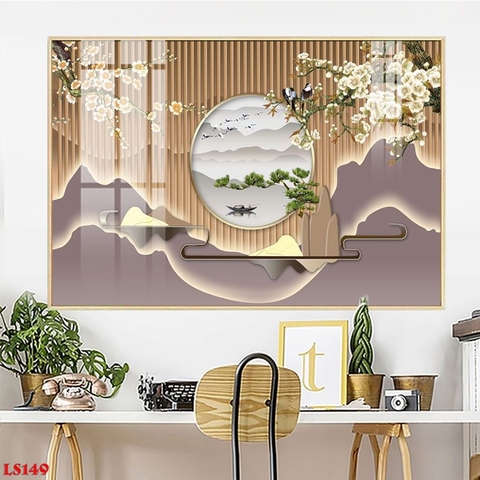 Tranh Lam Sóng LED | Tranh Ngọc Việt - Đắk Lắk | Tranh Ngọc Việt - Xưởng Tranh Đẹp Buôn Ma Thuột (BMT) DakLak