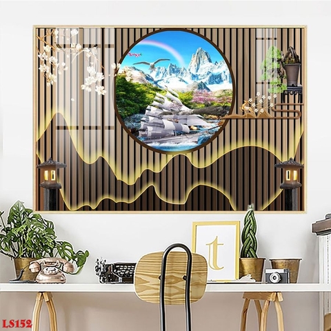 Tranh Lam Sóng LED | Tranh Ngọc Việt - Đắk Lắk | Tranh Ngọc Việt - Xưởng Tranh Đẹp Buôn Ma Thuột (BMT) DakLak