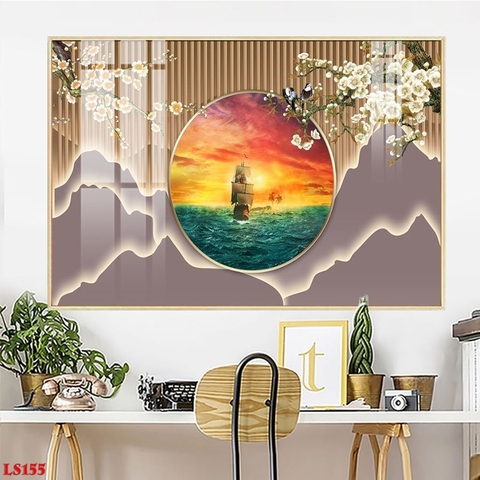 Tranh Lam Sóng LED | Tranh Ngọc Việt - Đắk Lắk | Tranh Ngọc Việt - Xưởng Tranh Đẹp Buôn Ma Thuột (BMT) DakLak