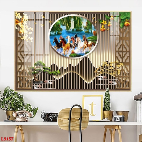 Tranh Lam Sóng LED | Tranh Ngọc Việt - Đắk Lắk | Tranh Ngọc Việt - Xưởng Tranh Đẹp Buôn Ma Thuột (BMT) DakLak