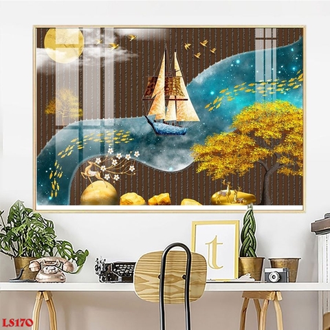 Tranh Lam Sóng LED | Tranh Ngọc Việt - Đắk Lắk | Tranh Ngọc Việt - Xưởng Tranh Đẹp Buôn Ma Thuột (BMT) DakLak