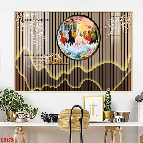 Tranh Lam Sóng LED | Tranh Ngọc Việt - Đắk Lắk | Tranh Ngọc Việt - Xưởng Tranh Đẹp Buôn Ma Thuột (BMT) DakLak