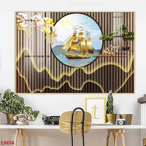 Tranh Lam Sóng LED | Tranh Ngọc Việt - Đắk Lắk | Tranh Ngọc Việt - Xưởng Tranh Đẹp Buôn Ma Thuột (BMT) DakLak