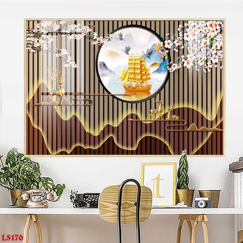 Tranh Lam Sóng LED | Tranh Ngọc Việt - Đắk Lắk | Tranh Ngọc Việt - Xưởng Tranh Đẹp Buôn Ma Thuột (BMT) DakLak