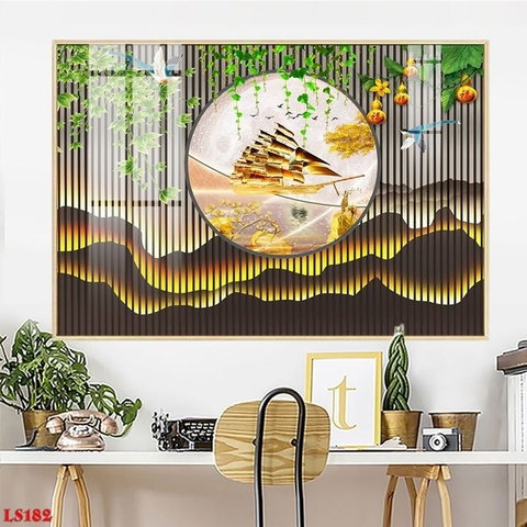 Tranh Lam Sóng LED | Tranh Ngọc Việt - Đắk Lắk | Tranh Ngọc Việt - Xưởng Tranh Đẹp Buôn Ma Thuột (BMT) DakLak