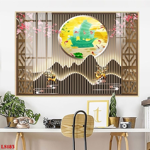 Tranh Lam Sóng LED | Tranh Ngọc Việt - Đắk Lắk | Tranh Ngọc Việt - Xưởng Tranh Đẹp Buôn Ma Thuột (BMT) DakLak