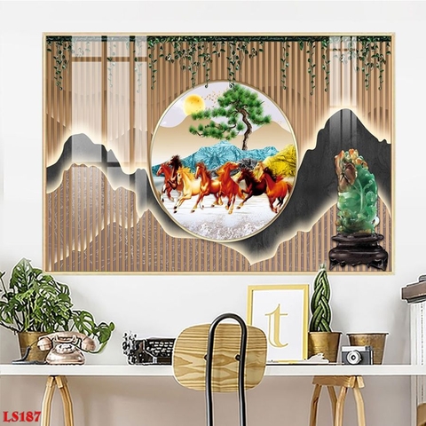 Tranh Lam Sóng LED | Tranh Ngọc Việt - Đắk Lắk | Tranh Ngọc Việt - Xưởng Tranh Đẹp Buôn Ma Thuột (BMT) DakLak