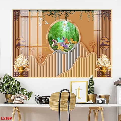 Tranh Lam Sóng LED | Tranh Ngọc Việt - Đắk Lắk | Tranh Ngọc Việt - Xưởng Tranh Đẹp Buôn Ma Thuột (BMT) DakLak