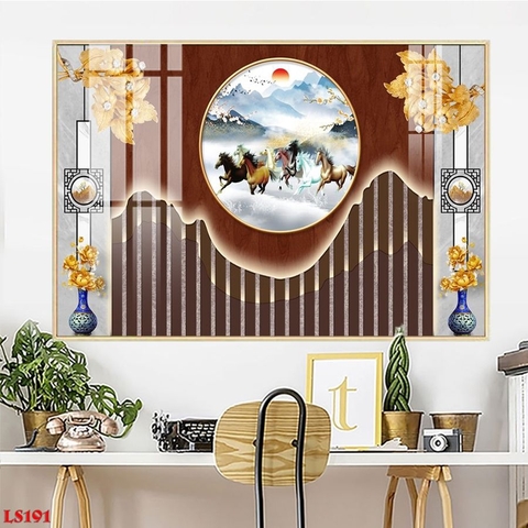 Tranh Lam Sóng LED | Tranh Ngọc Việt - Đắk Lắk | Tranh Ngọc Việt - Xưởng Tranh Đẹp Buôn Ma Thuột (BMT) DakLak