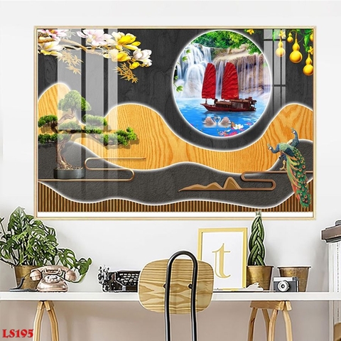 Tranh Lam Sóng LED | Tranh Ngọc Việt - Đắk Lắk | Tranh Ngọc Việt - Xưởng Tranh Đẹp Buôn Ma Thuột (BMT) DakLak