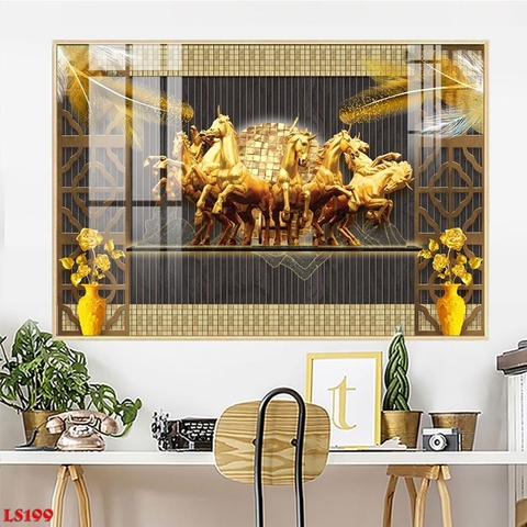 Tranh Lam Sóng LED | Tranh Ngọc Việt - Đắk Lắk | Tranh Ngọc Việt - Xưởng Tranh Đẹp Buôn Ma Thuột (BMT) DakLak