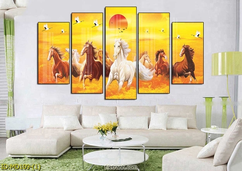 Bộ 5 Tranh Ghép Đẹp, Sang | Tranh Ngọc Việt - Đắk Lắk | Tranh Ngọc Việt - Xưởng Tranh Đẹp Buôn Ma Thuột (BMT) DakLak