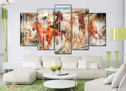 Bộ 5 Tranh Ghép Đẹp, Sang | Tranh Ngọc Việt - Đắk Lắk | Tranh Ngọc Việt - Xưởng Tranh Đẹp Buôn Ma Thuột (BMT) DakLak