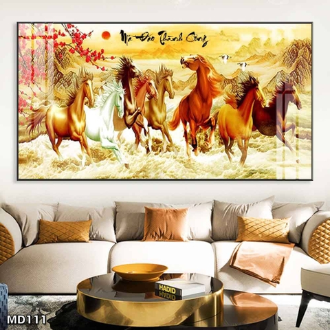 Tranh Mã Đáo Thành Công | Tranh Ngọc Việt - Đắk Lắk | Tranh Ngọc Việt - Xưởng Tranh Đẹp Buôn Ma Thuột (BMT) DakLak