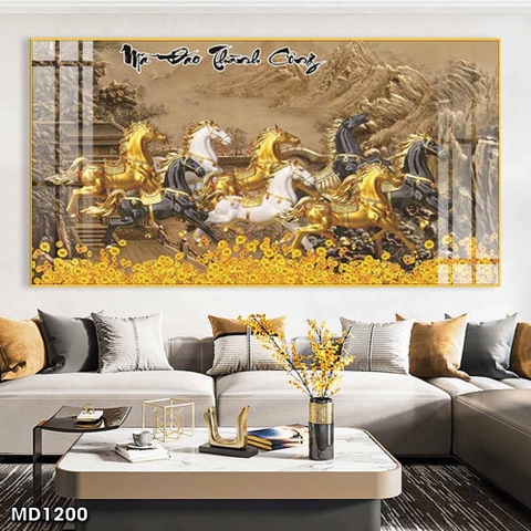 Tranh Mã Đáo Thành Công | Tranh Ngọc Việt - Đắk Lắk | Tranh Ngọc Việt - Xưởng Tranh Đẹp Buôn Ma Thuột (BMT) DakLak