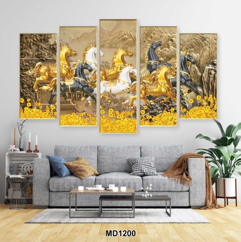 Bộ 5 Tranh Ghép Đẹp, Sang | Tranh Ngọc Việt - Đắk Lắk | Tranh Ngọc Việt - Xưởng Tranh Đẹp Buôn Ma Thuột (BMT) DakLak