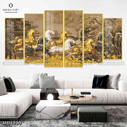 Bộ 6 Tranh Mới Đẹp | Tranh Ngọc Việt - Đắk Lắk | Tranh Ngọc Việt - Xưởng Tranh Đẹp Buôn Ma Thuột (BMT) DakLak