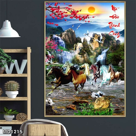 Tranh Mã Đáo Thành Công | Tranh Ngọc Việt - Đắk Lắk | Tranh Ngọc Việt - Xưởng Tranh Đẹp Buôn Ma Thuột (BMT) DakLak