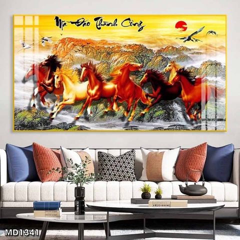 Tranh Mã Đáo Thành Công | Tranh Ngọc Việt - Đắk Lắk | Tranh Ngọc Việt - Xưởng Tranh Đẹp Buôn Ma Thuột (BMT) DakLak