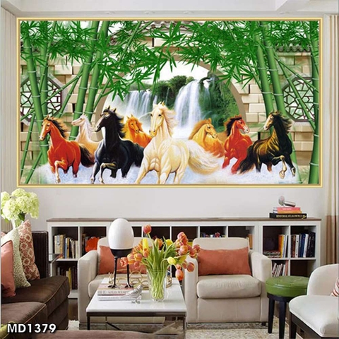 Tranh Mã Đáo Thành Công | Tranh Ngọc Việt - Đắk Lắk | Tranh Ngọc Việt - Xưởng Tranh Đẹp Buôn Ma Thuột (BMT) DakLak